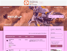 Tablet Screenshot of mxforum.com